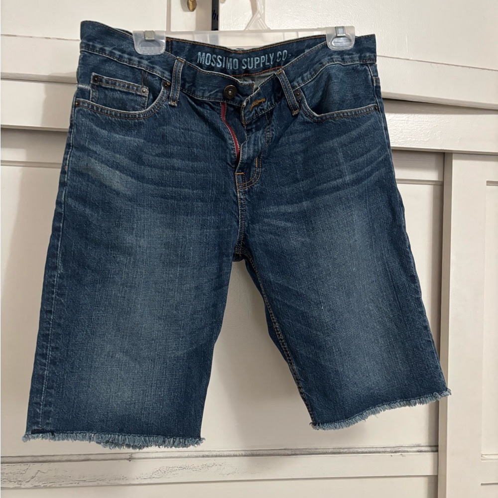 Mossimo Supply Co. Blue Denim Shorts